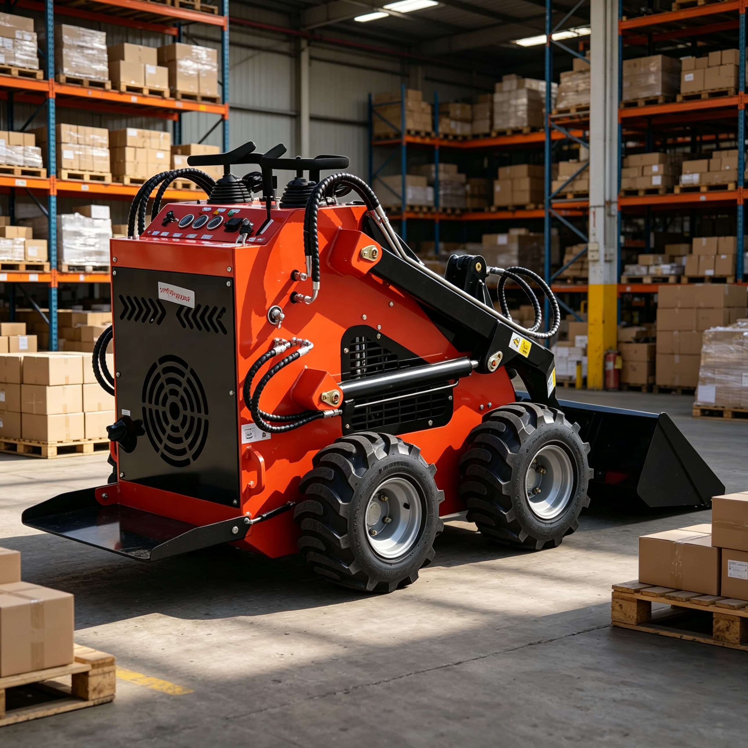 優れた走行性能と耐久性を備えた、大型ゴムタイヤを使用した小型 - Heavy Equipment Bucket のレビューと価格