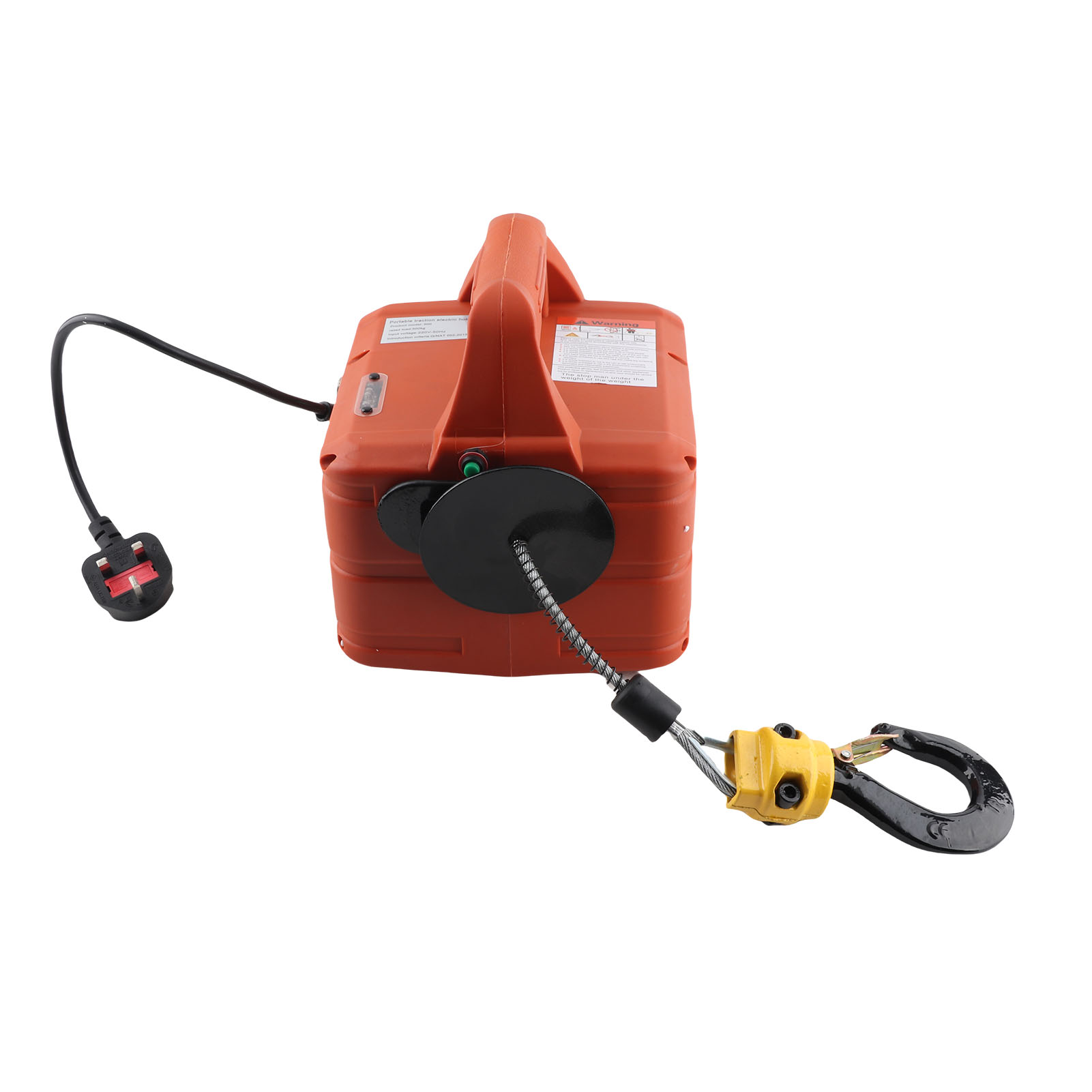 電気ホイストポータブル電源電動ウインチクレーンリモコン付き  - Heavy Equipment Lift のレビューと価格