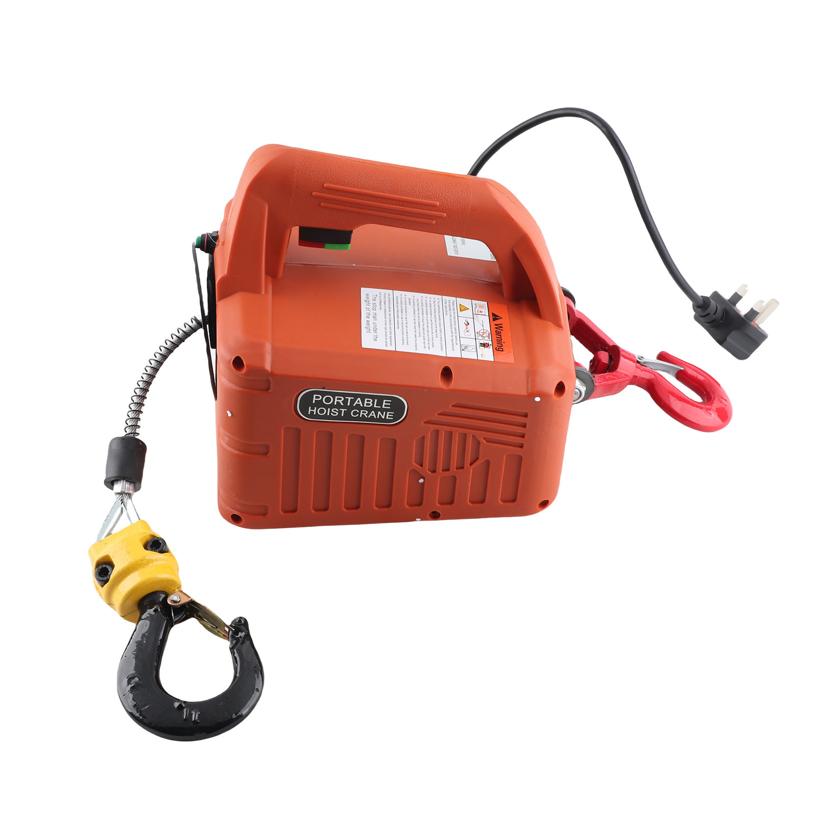 電気ホイストポータブル電源電動ウインチクレーンリモコン付き  - Heavy Equipment Lift のレビューと価格
