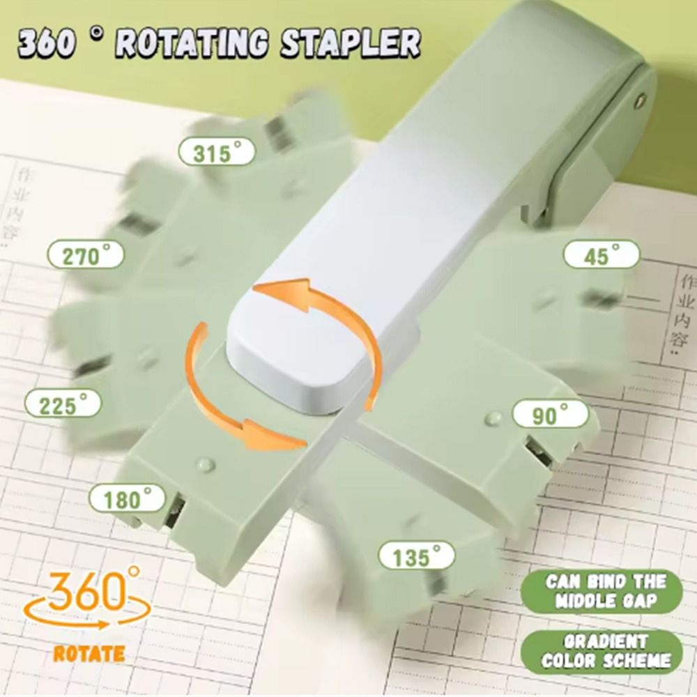360度回転式デスクトップステープラー 簡単操作 回転式ステ - Heavy Equipment Grinder のレビューと価格