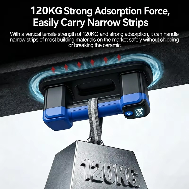 狭い帯状の電動真空吸盤 タイル・ガラス持ち上げツール 耐荷重 - Heavy Equipment Lift のレビューと価格