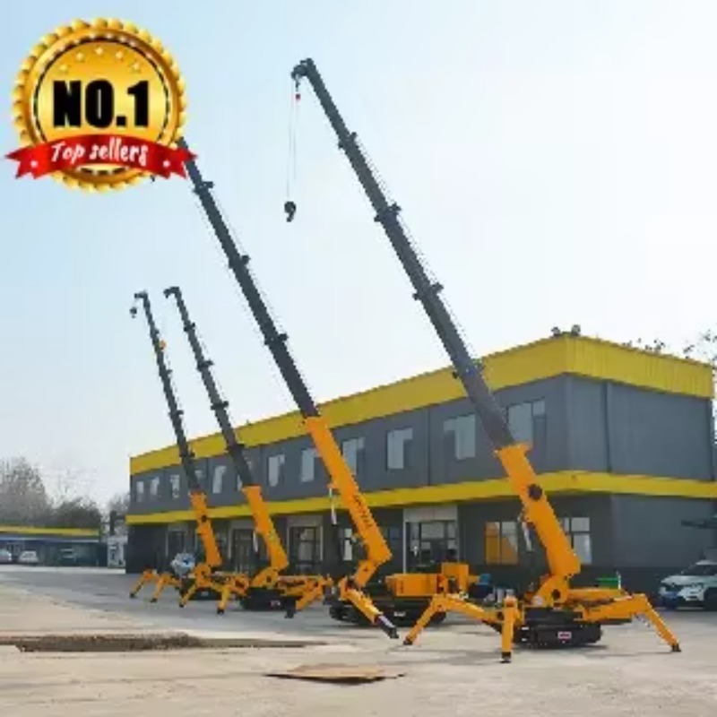 8T油圧スパイダークレーンヘビーデューティーミニクローラーク - Heavy Equipment Lift のレビューと価格